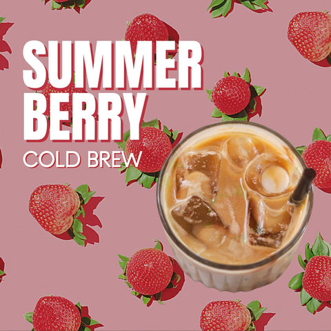 Summer Berry Cold Brew Coffee - Summer Coffee Recipes - Five Star Coffee Roasters