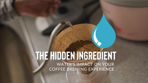 water for coffee brewing - coffee science - coffee ingredients