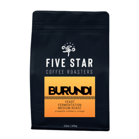 Burundi Yeast Fermentation Coffee - Five Star Coffee Roasters
