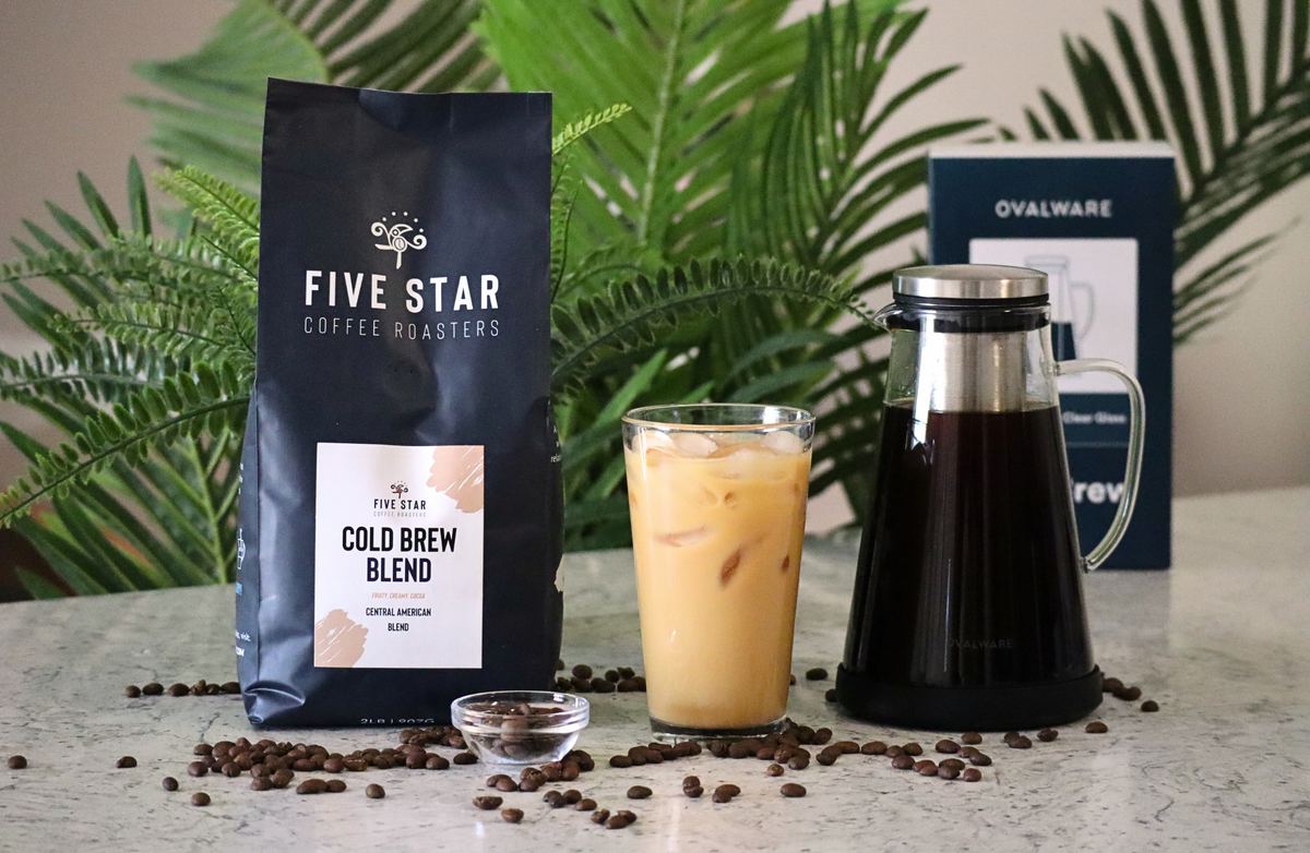 Cold Brew Kit - Make Cold Brew at Home - Five Star Coffee Roasters