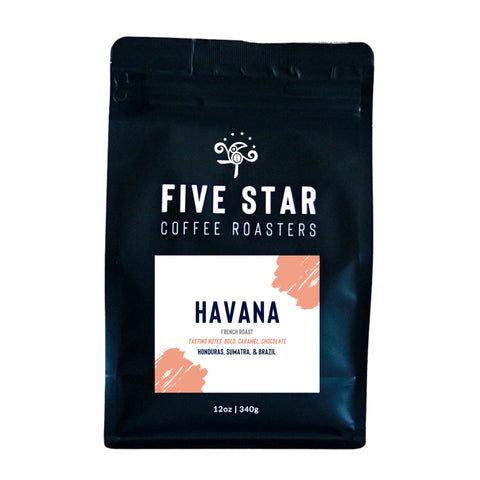 Havana Blend - French Roasted Coffee - Coffee Roaster NC