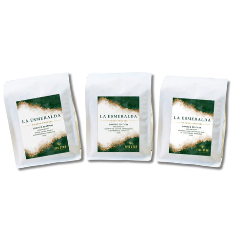 Honduras La Esmeralda - Coffee Process Bundle - Washed, Honey, Natural Process