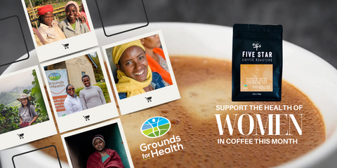 women in coffee - grounds for health